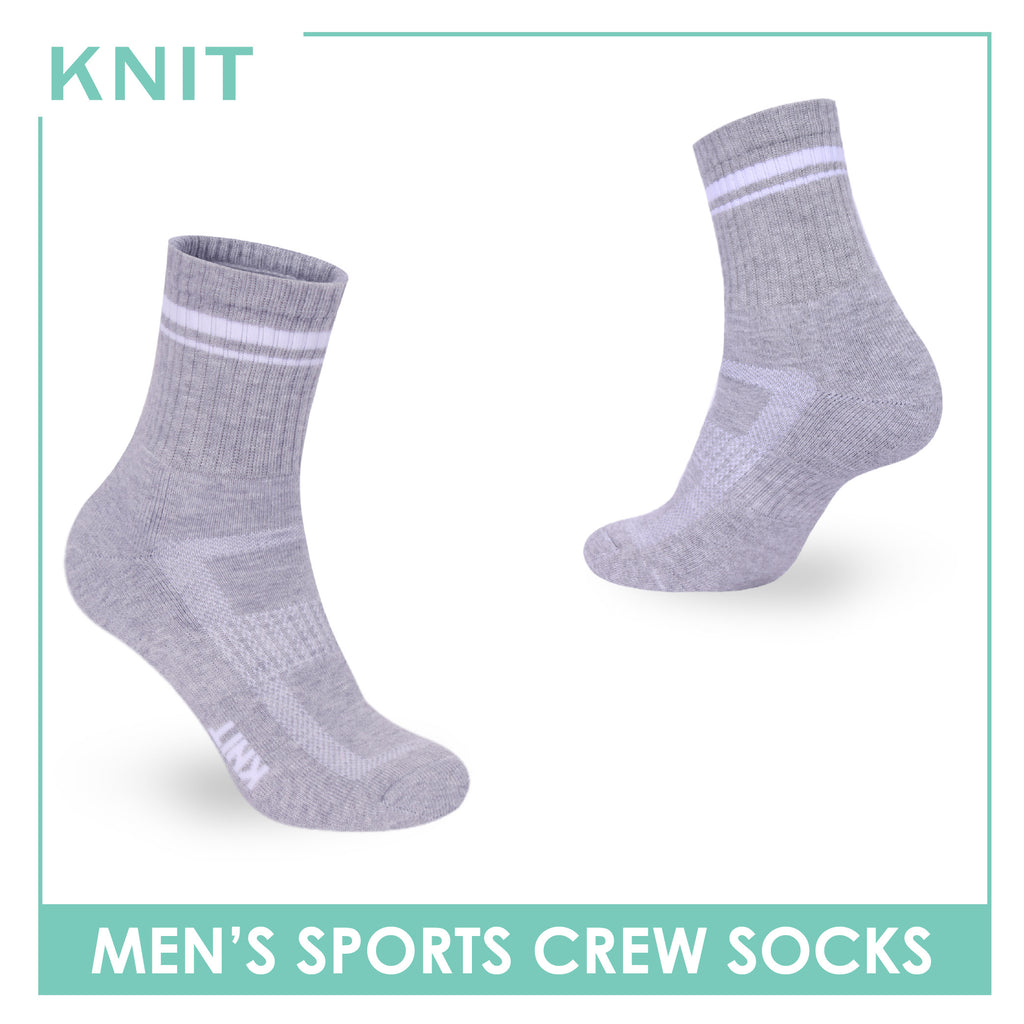 Knit Men's Cotton Thick Sports Crew Socks 1 pair KMSK1