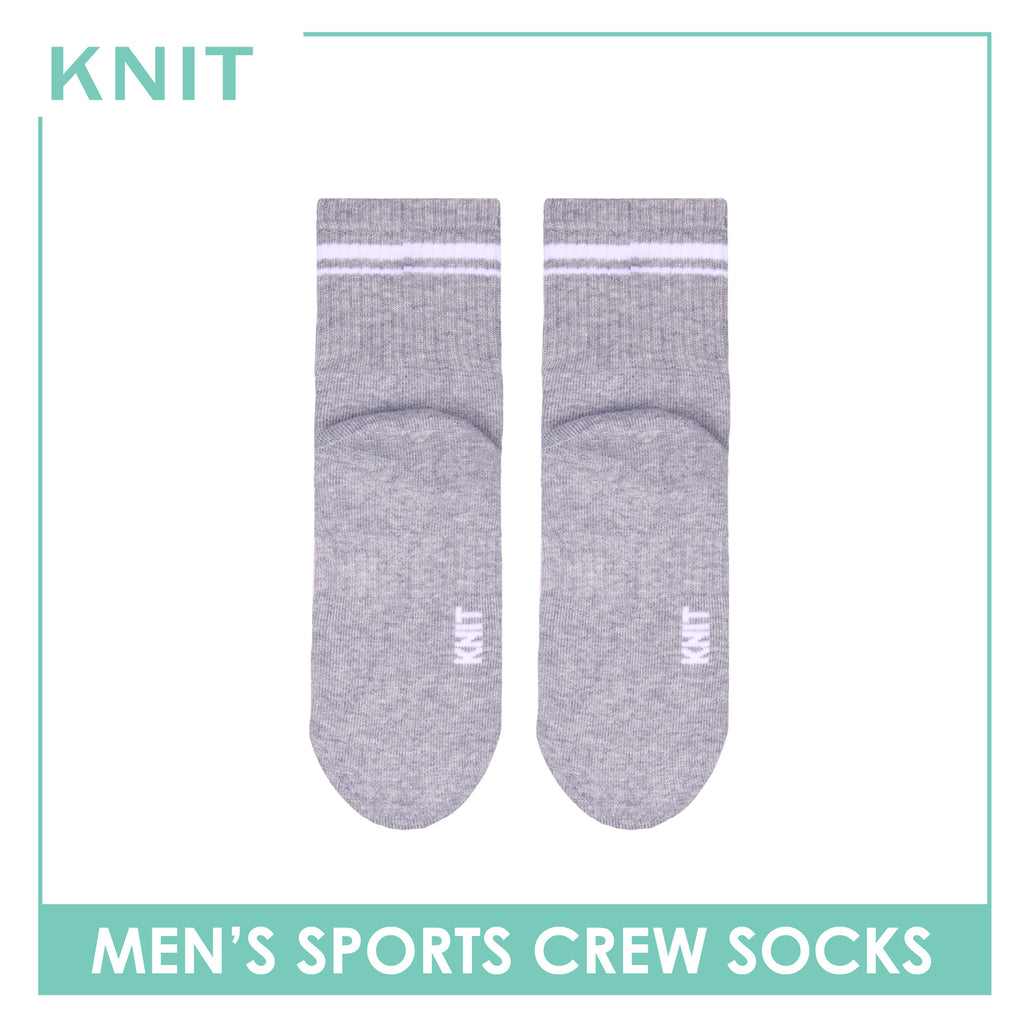 Knit Men's Cotton Thick Sports Crew Socks 1 pair KMSK1