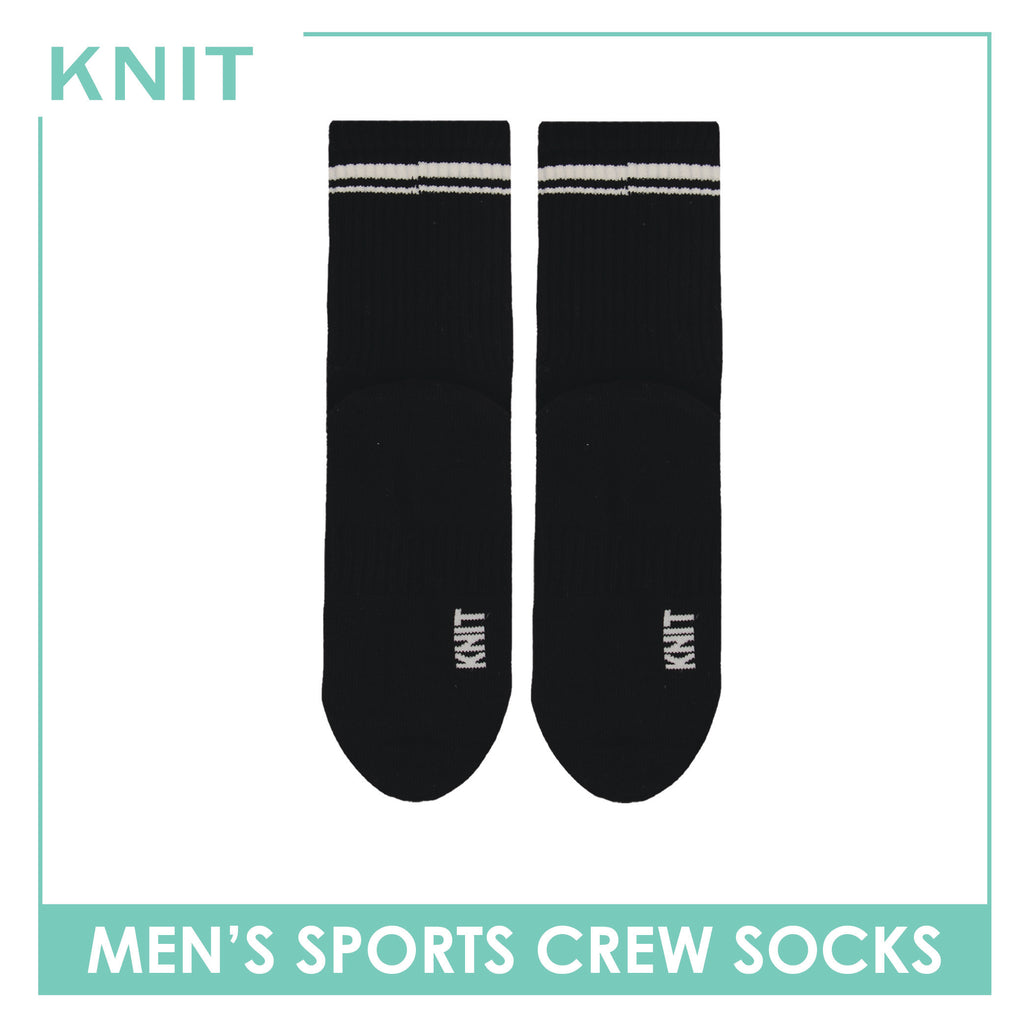 Knit Men's Cotton Thick Sports Crew Socks 1 pair KMSK2