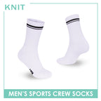 Knit Men's Cotton Thick Sports Crew Socks 1 pair KMSK2
