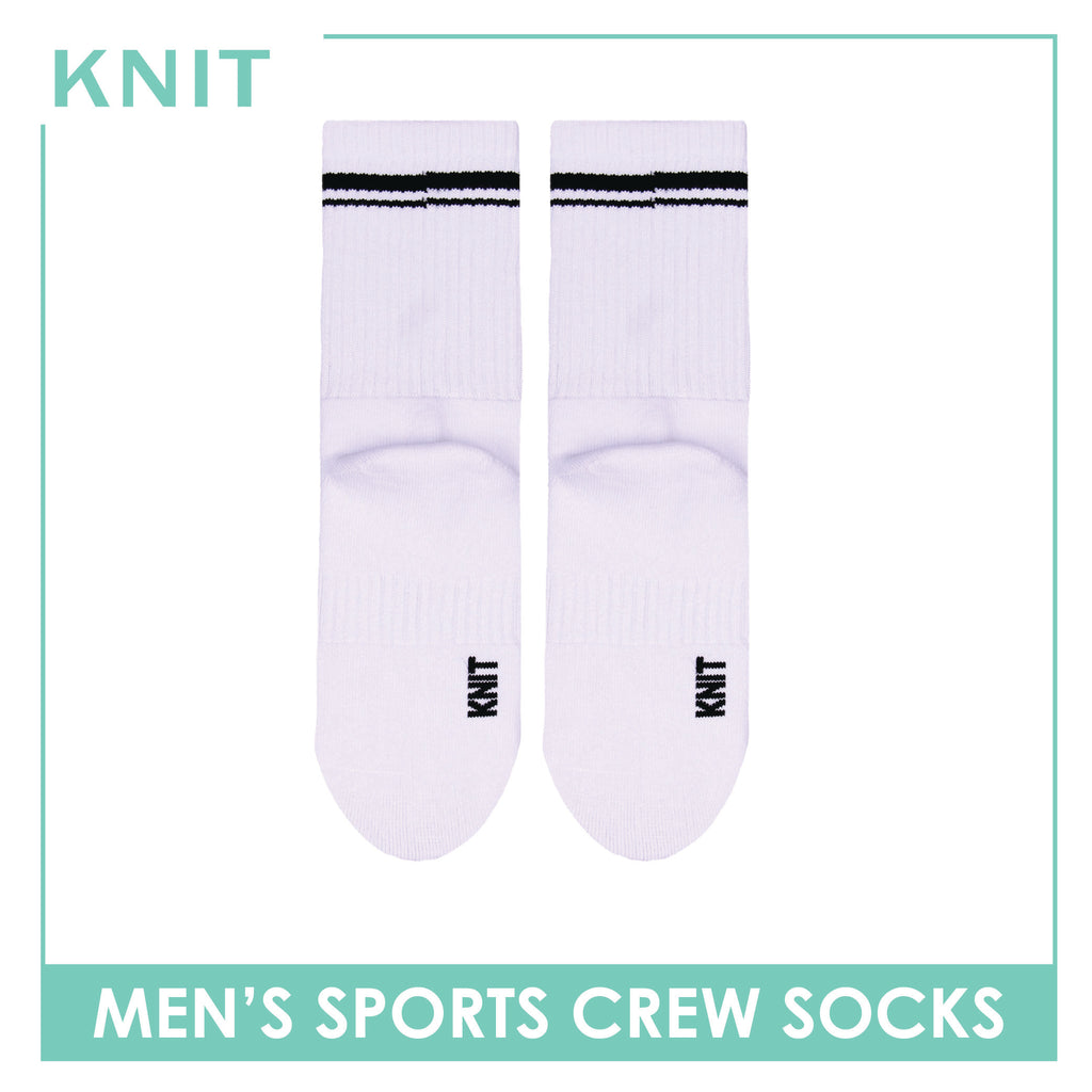 Knit Men's Cotton Thick Sports Crew Socks 1 pair KMSK2