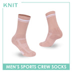 Knit Men's Cotton Thick Sports Crew Socks 1 pair KMSK2
