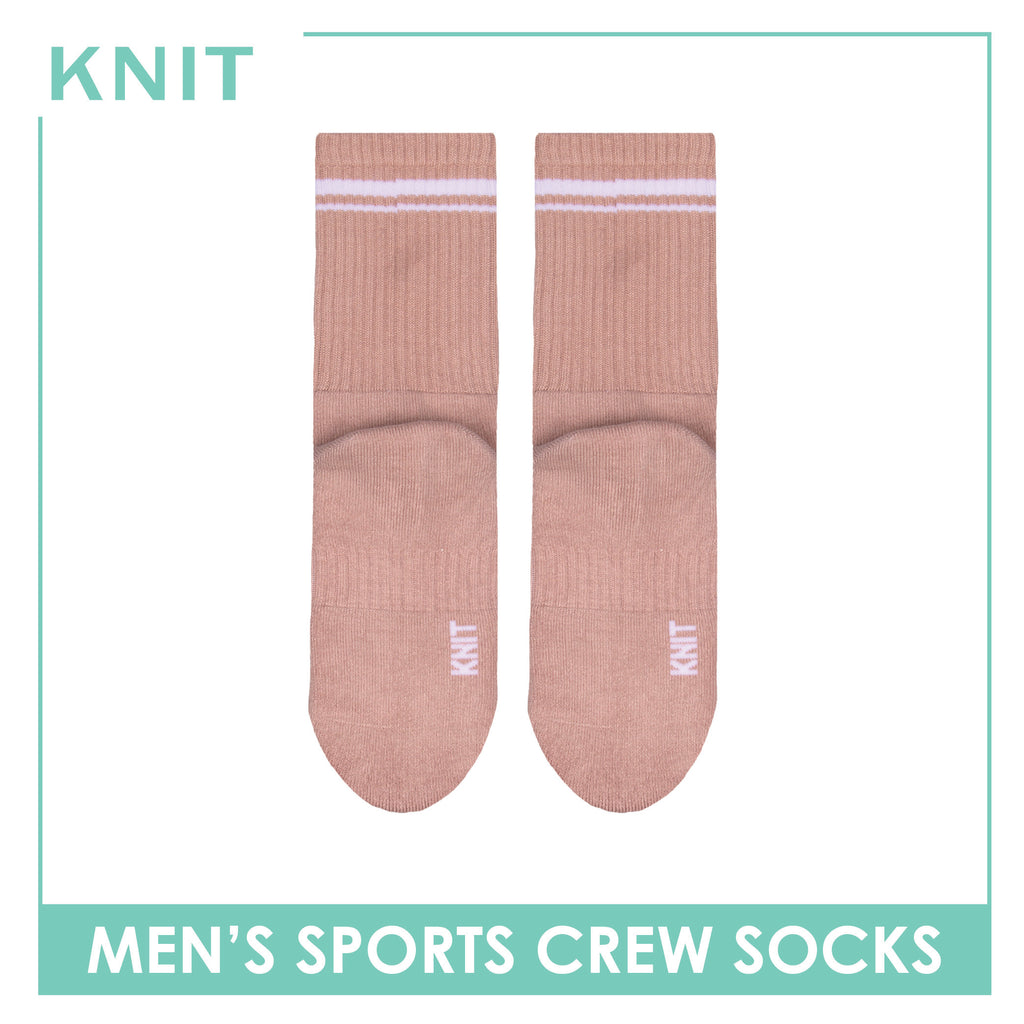 Knit Men's Cotton Thick Sports Crew Socks 1 pair KMSK2