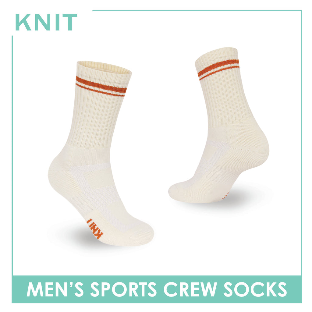 Knit Men's Cotton Thick Sports Crew Socks 1 pair KMSK2