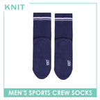 Knit Men's Cotton Thick Sports Crew Socks 1 pair KMSK2