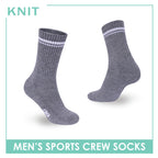 Knit Men's Cotton Thick Sports Crew Socks 1 pair KMSK2