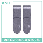 Knit Men's Cotton Thick Sports Crew Socks 1 pair KMSK2