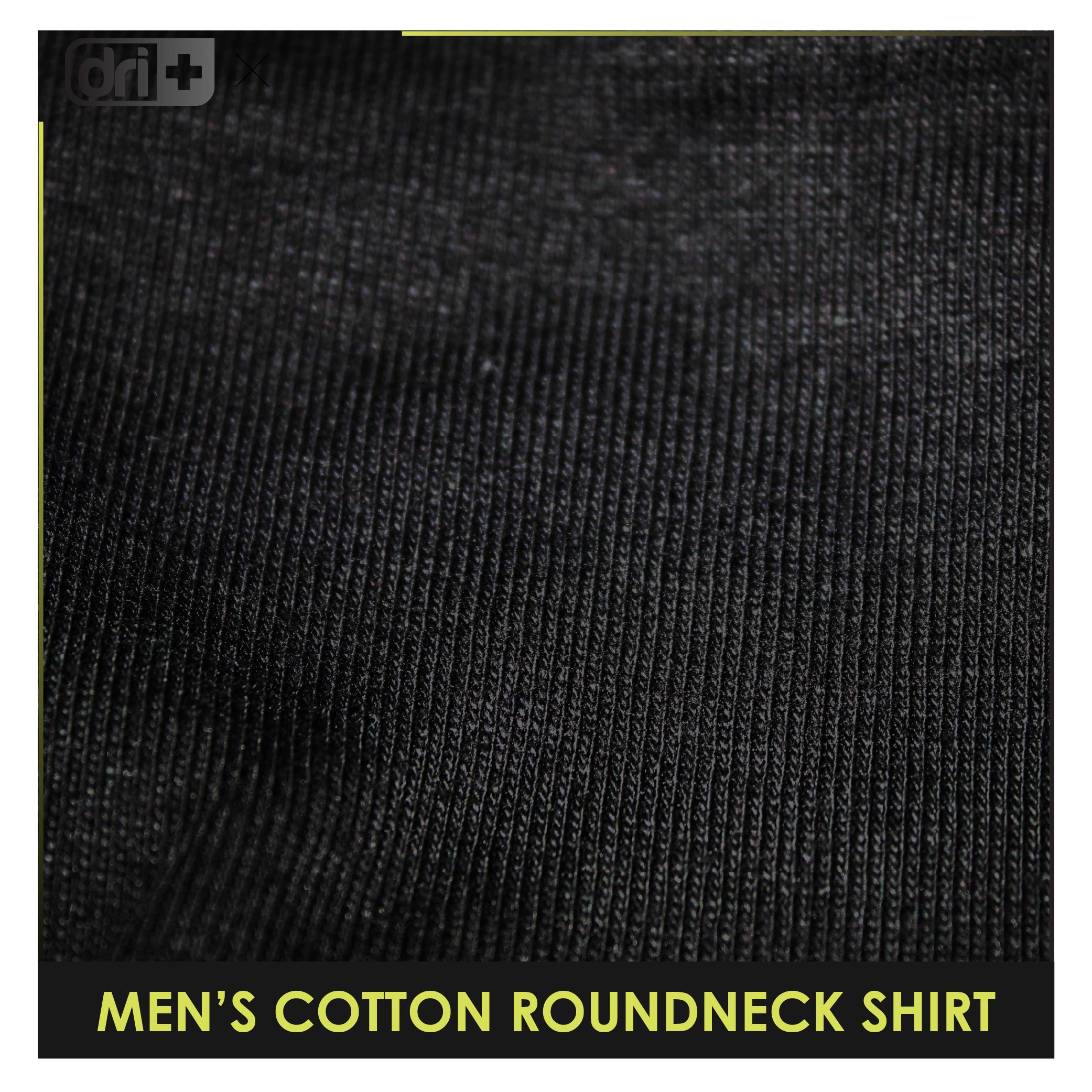Dri Plus x NFMCP Men's Anti-Odor Sweat Wicking Cotton Roundneck Shirt 1 pc EMCSRNFMCP1