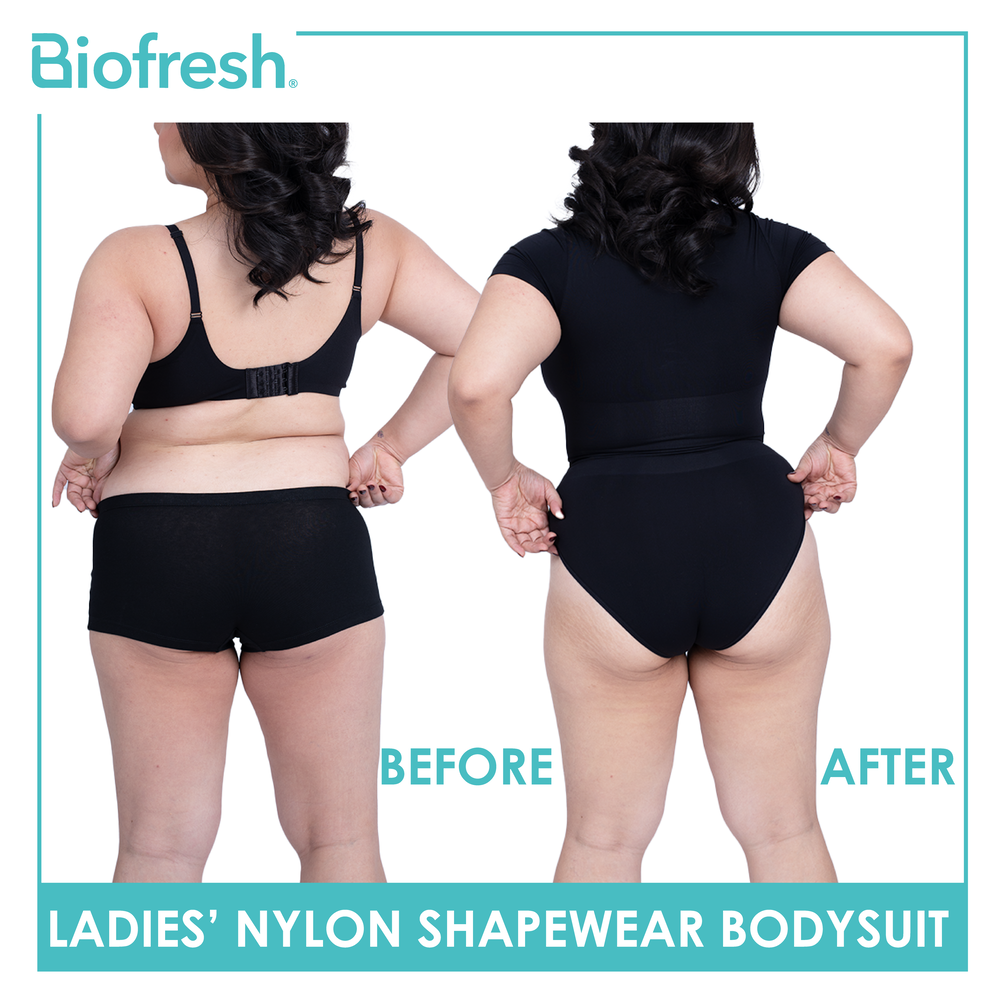 Biofresh Ladies’ Nylon Shapewear Bodysuit 1 piece ULWB611
