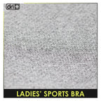 Dri plus Ladies’ Sports Bra 1 piece DULBR521