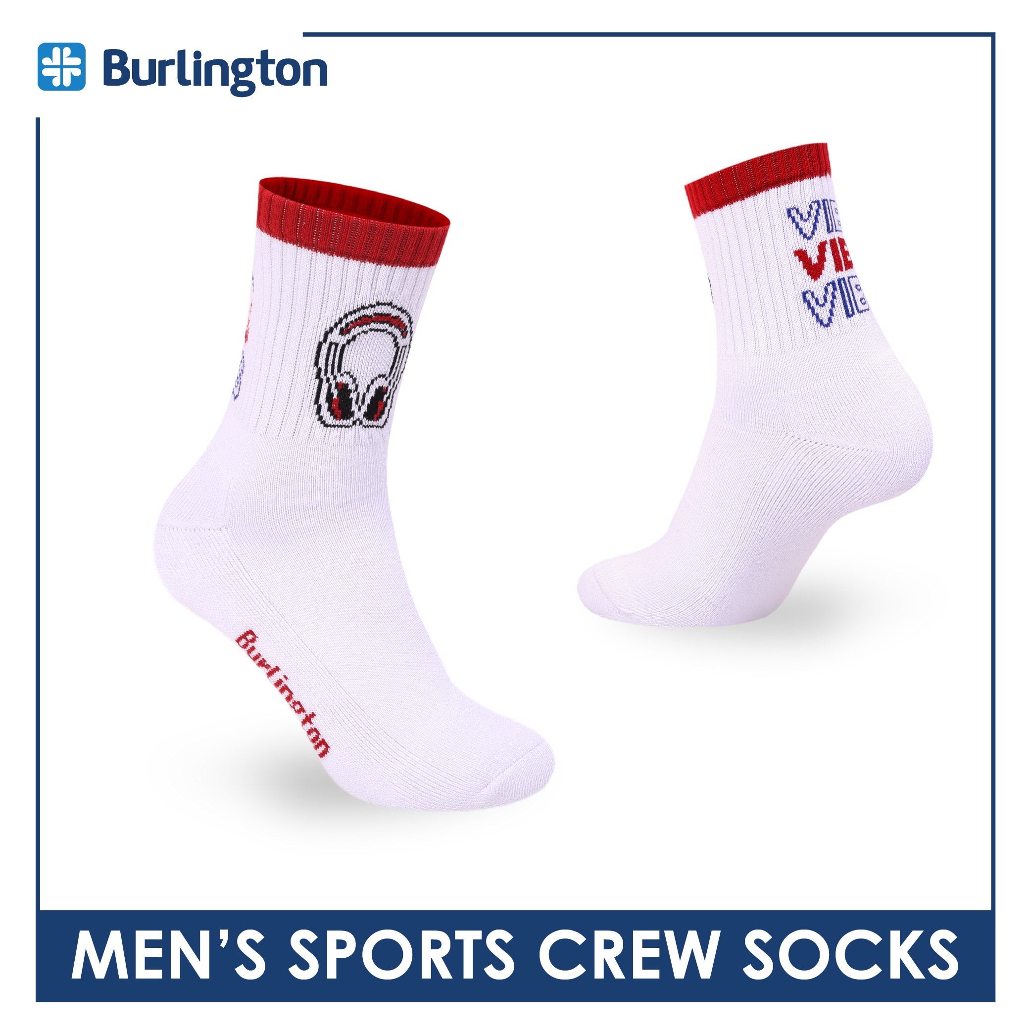 Burlington | Nxgen Men’s Cotton Sports Socks 1 pair NXMS611