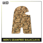 Dri Plus Men’s Camo Seamfree Washable Moisture Wicking Balaclava 1 piece DUMBS612