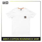 Dri plus Men's Cooltura Anti-Odor Sweat Wicking Cotton Roundneck Shirt 1 piece DUMSRC615