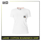 Dri plus Ladies’ Cooltura Anti-Odor Sweat Wicking Cotton Roundneck Shirt Collection 1 pc DULSRC612
