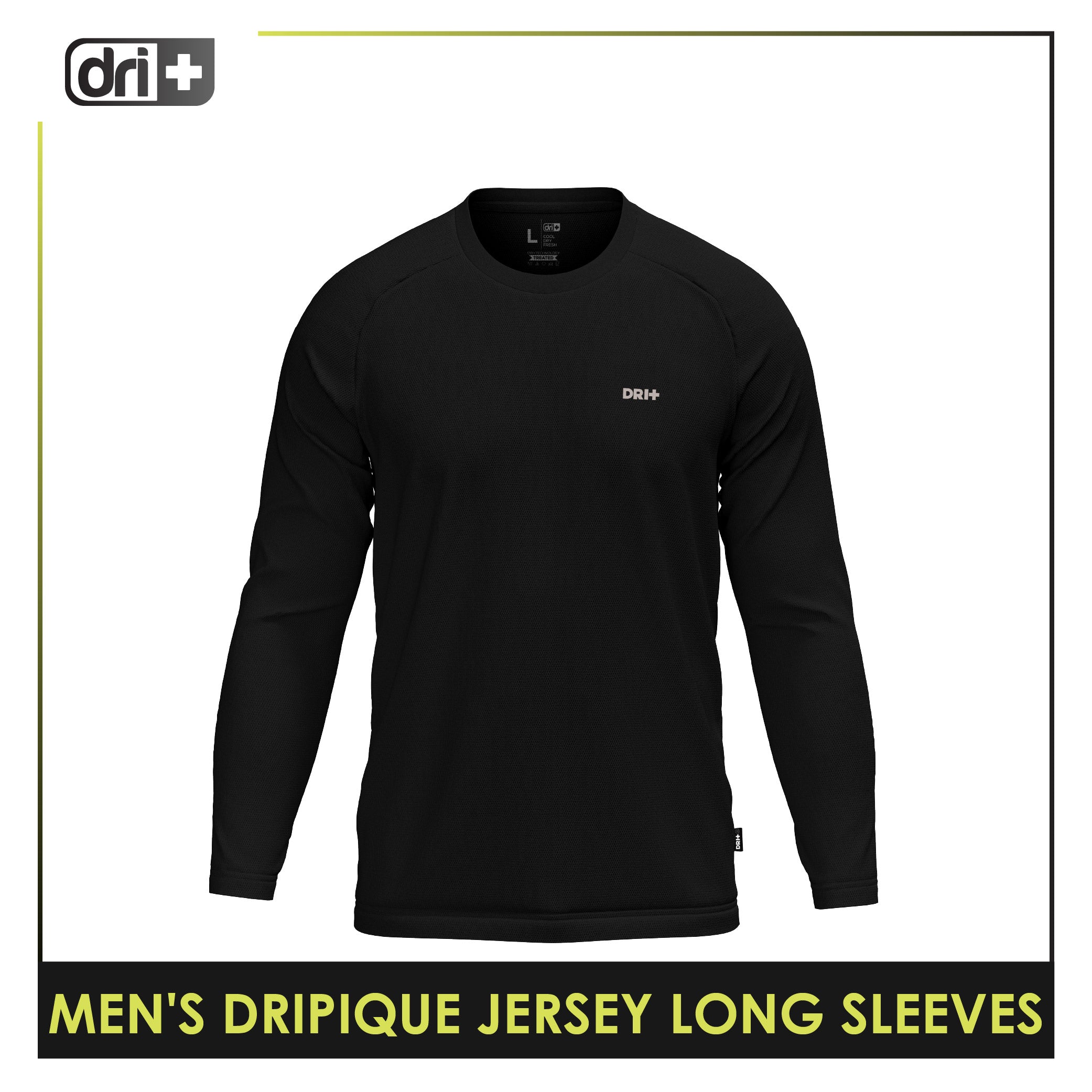 Dri Plus Men’s DRIPIQUE Collection Jersey Long Sleeves 1pc DUMSRLN521