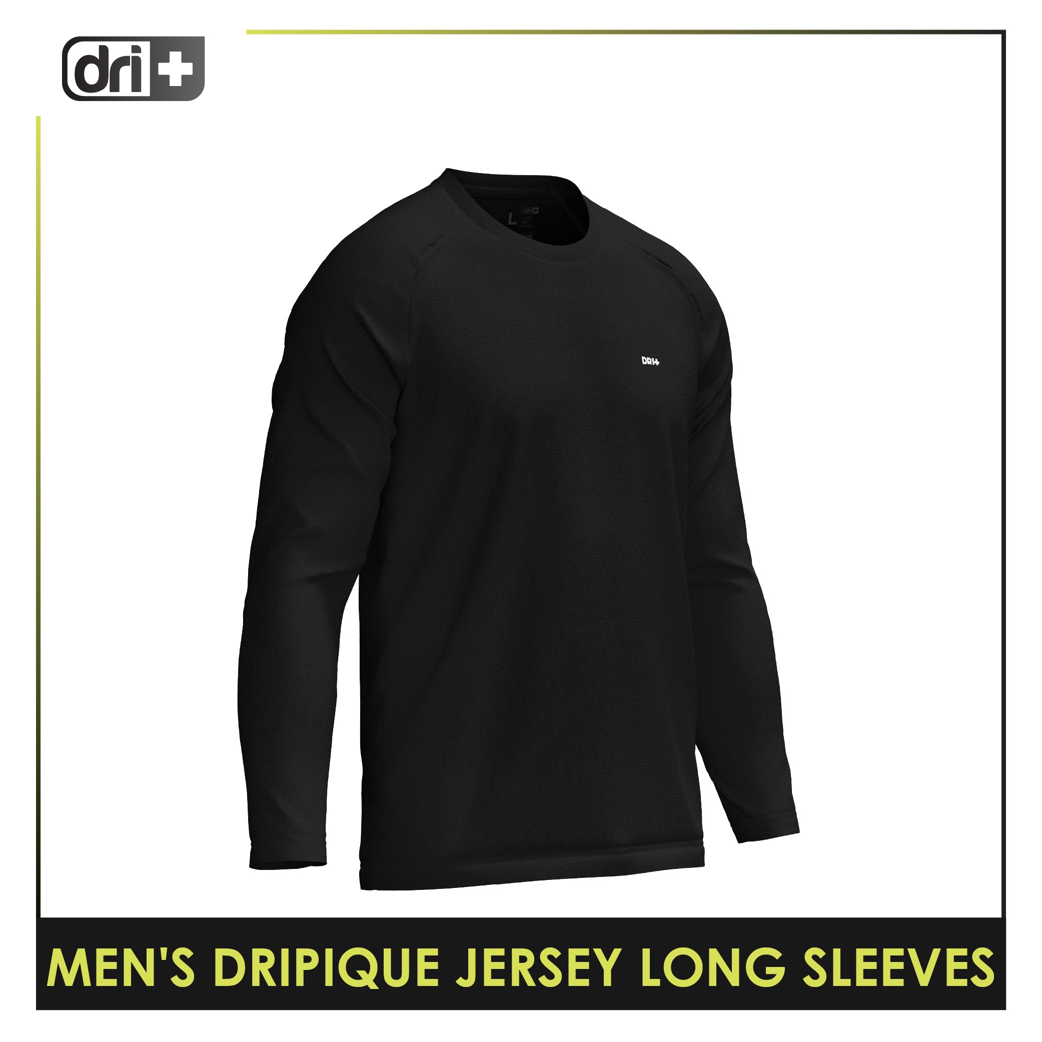 Dri Plus Men’s DRIPIQUE Collection Jersey Long Sleeves 1pc DUMSRLN521