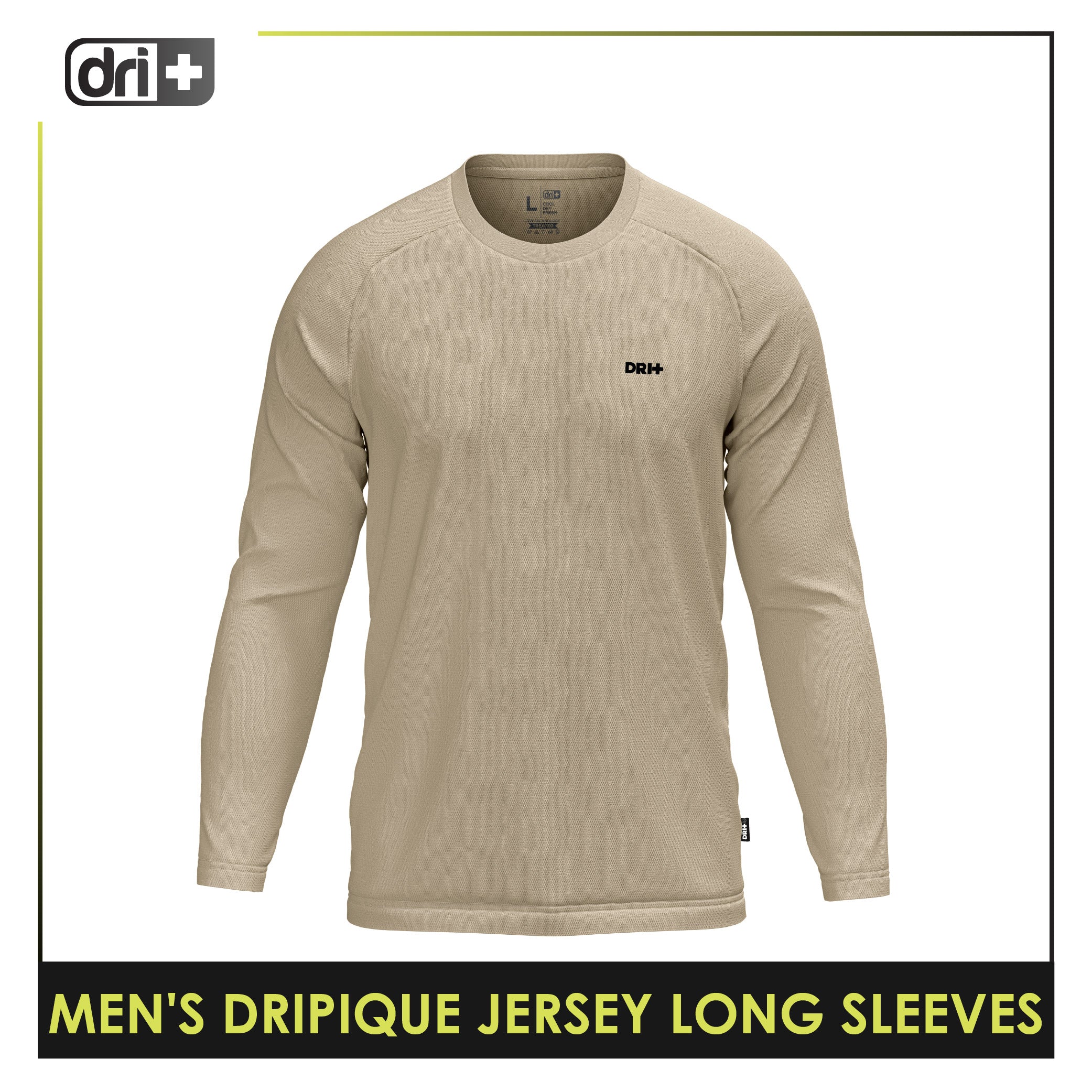 Dri Plus Men’s DRIPIQUE Collection Jersey Long Sleeves 1pc DUMSRLN521