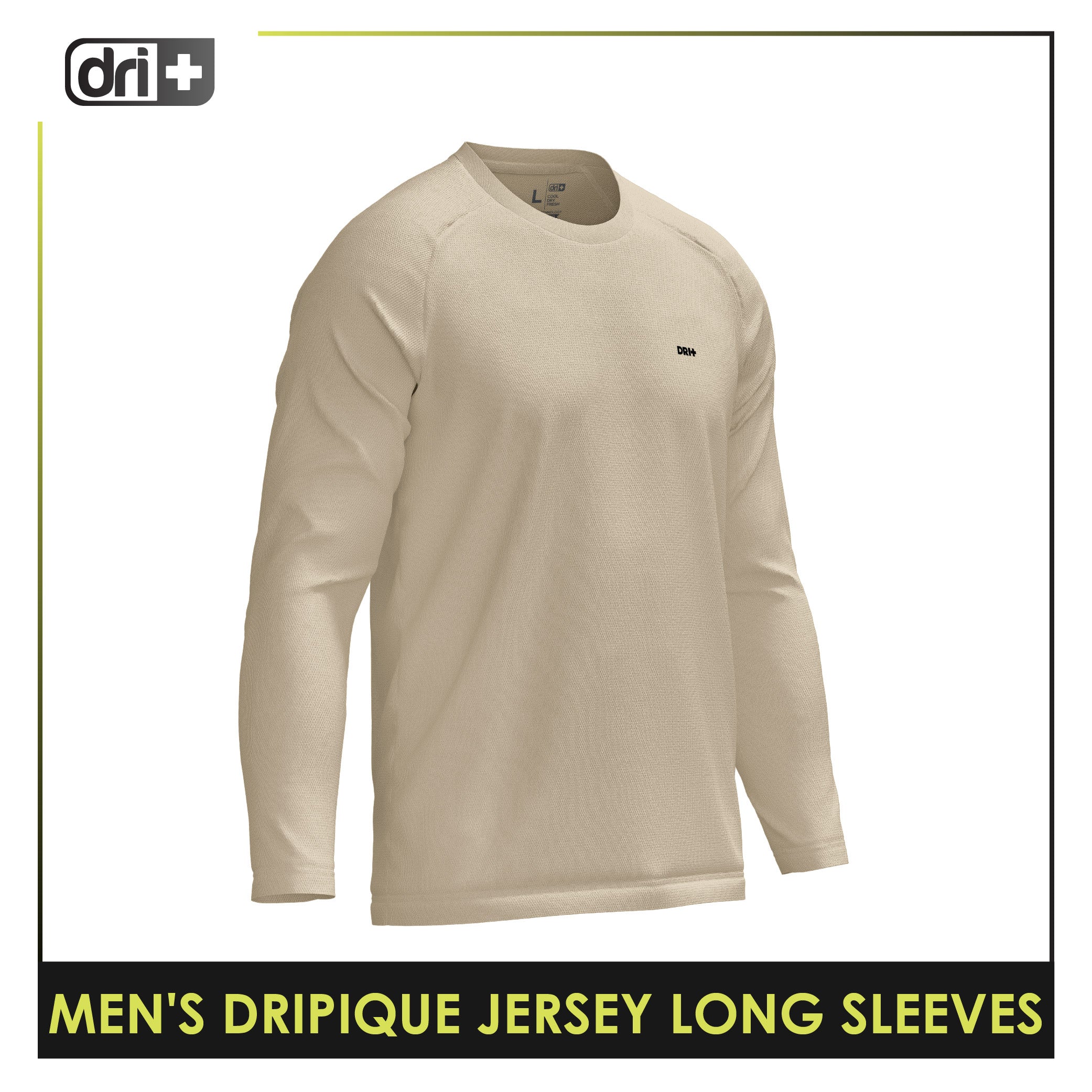 Dri Plus Men’s DRIPIQUE Collection Jersey Long Sleeves 1pc DUMSRLN521