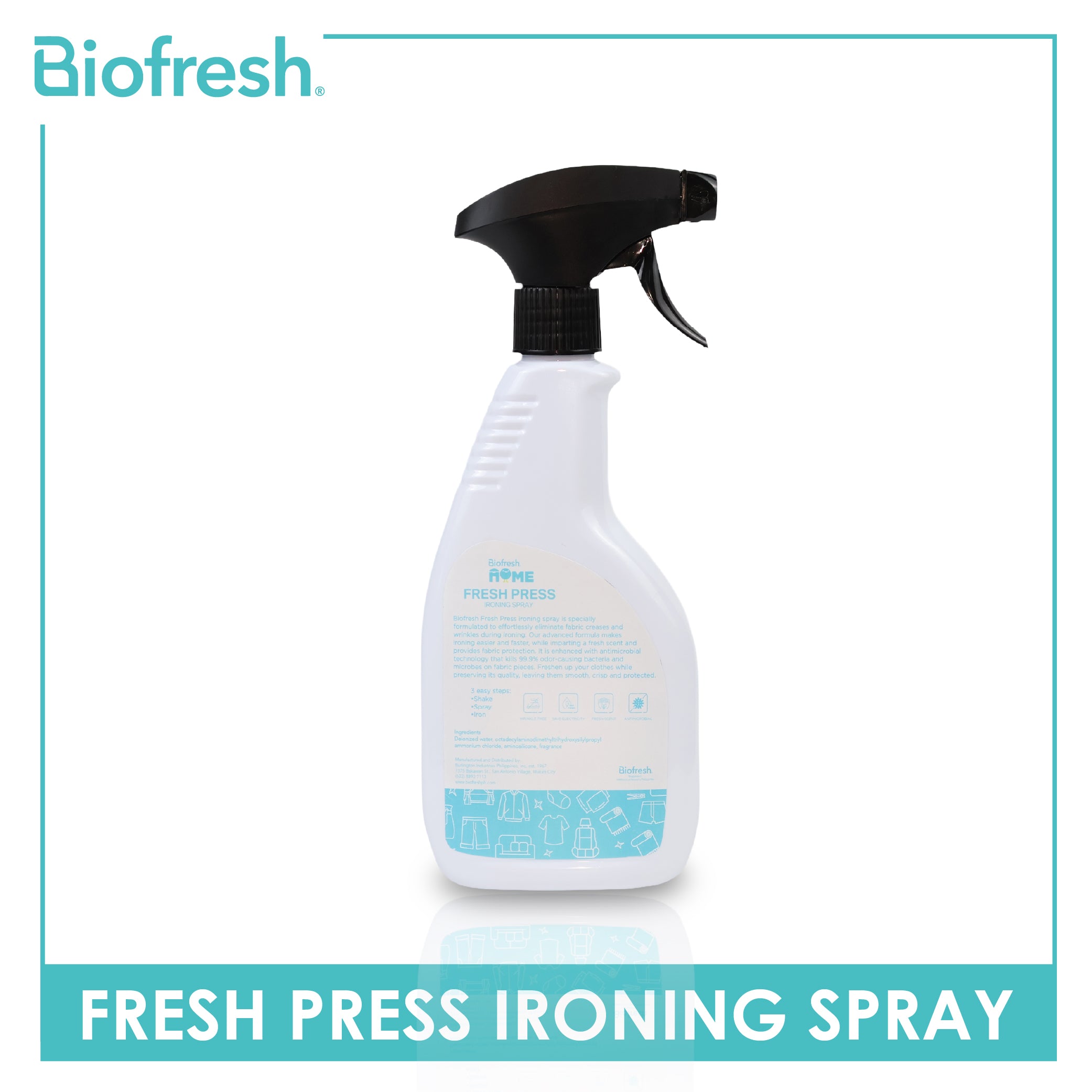 Biofresh Home Antimicrobial Fresh Press Ironing Spray 1 piece RHMFP611
