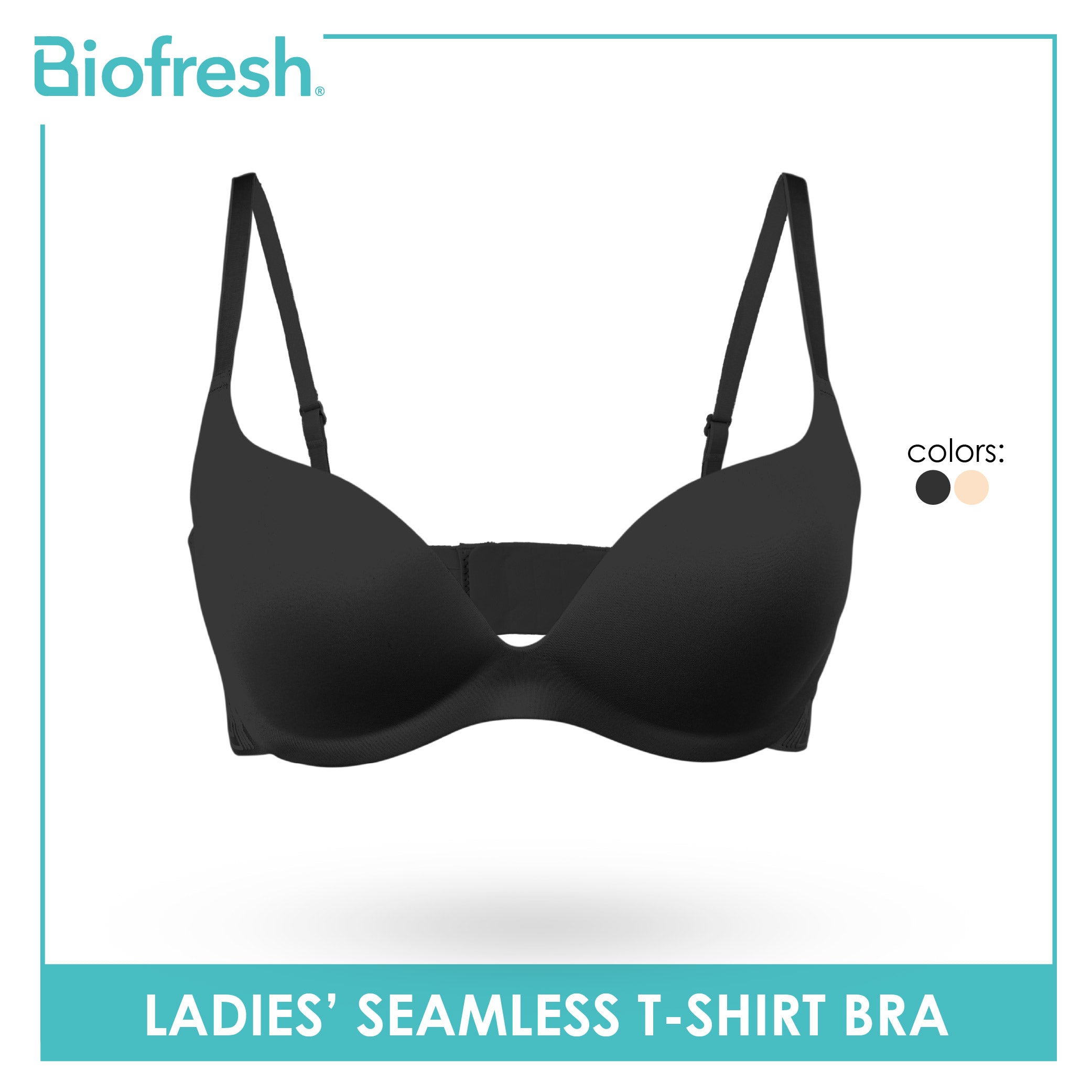 Biofresh Ladies’ Seamless T-Shirt Bra 1 piece ULBR611