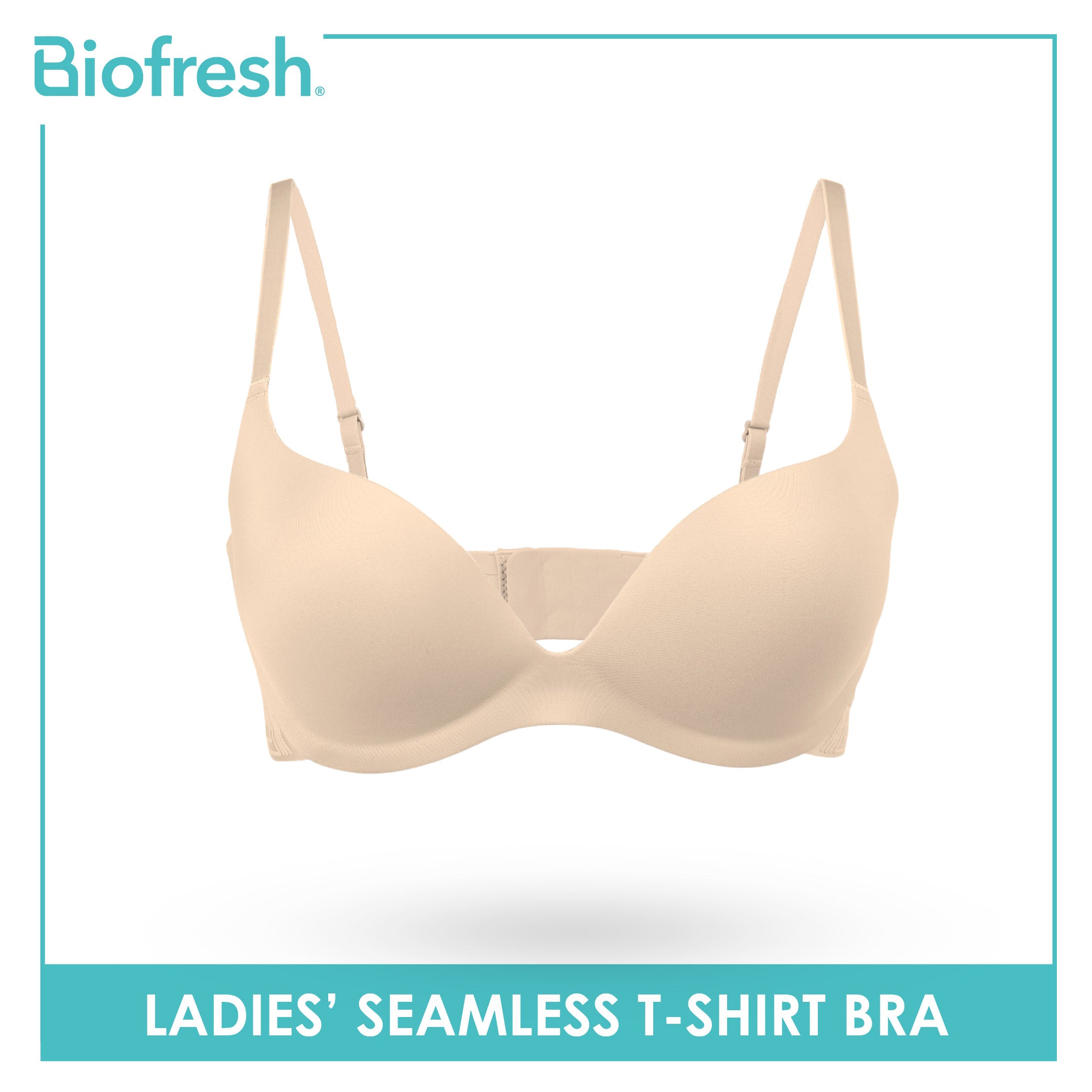 Biofresh Ladies’ Seamless T-Shirt Bra 1 piece ULBR611