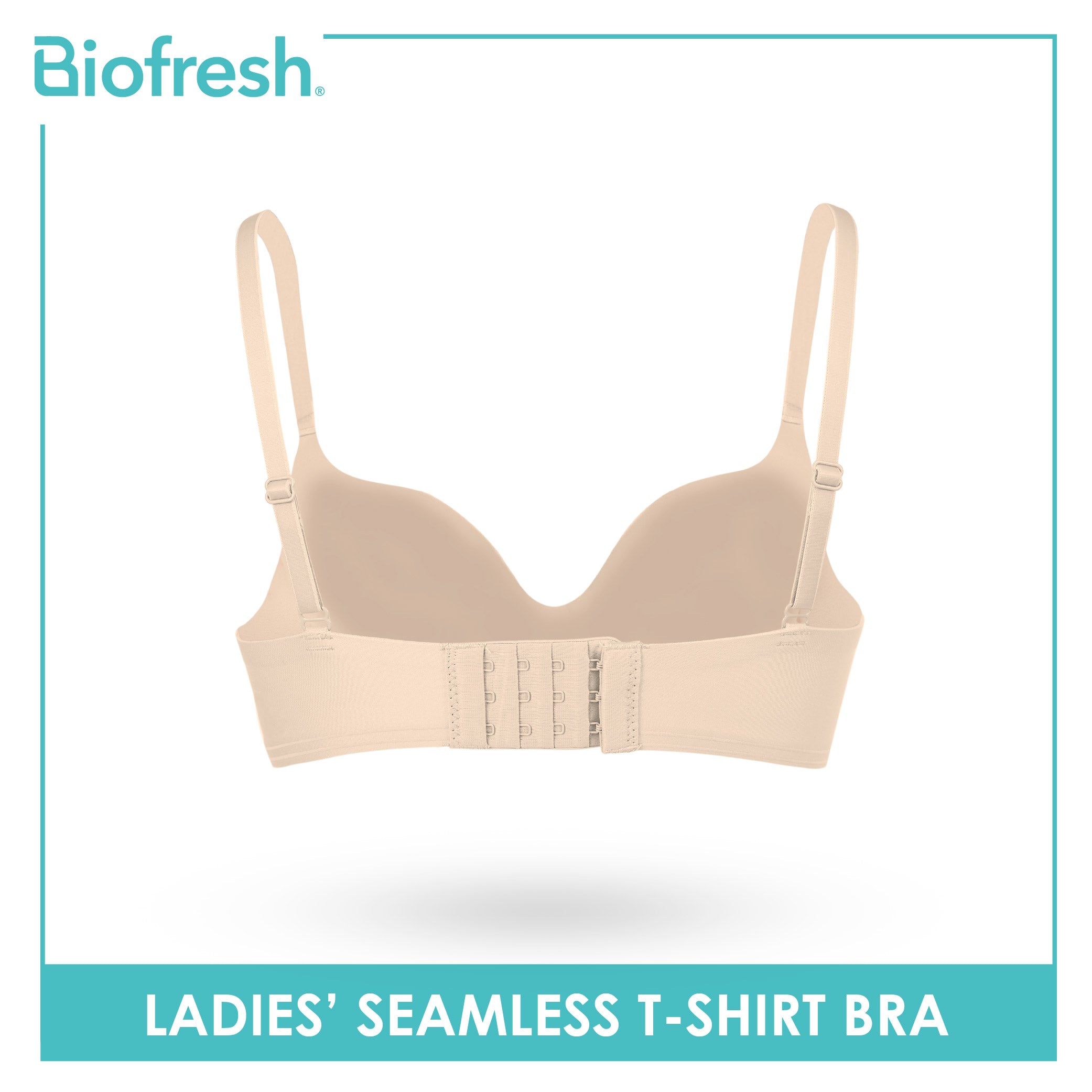 Biofresh Ladies’ Seamless T-Shirt Bra 1 piece ULBR611