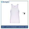 Burlington Men's Cotton Roundneck Sleeveless Shirt 1 piece GTMSSC1