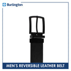 Burlington Men's Reversible Genuine Leather Belt 1 piece JMLR615