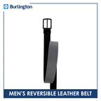 Burlington Men's Reversible Genuine Leather Belt 1 piece JMLR615