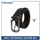 Burlington Men's Reversible Genuine Leather Belt 1 piece JMLR616