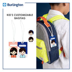Burlington Kid’s Customizable Bag Tag 1 piece BTONFREE