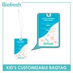 Biofresh Kid’s Customizable Bag Tag 1 piece BIOFREE