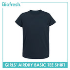 Biofresh Active Kids Girls AirDry Basic Tee Shirt 1 piece MUGSR611
