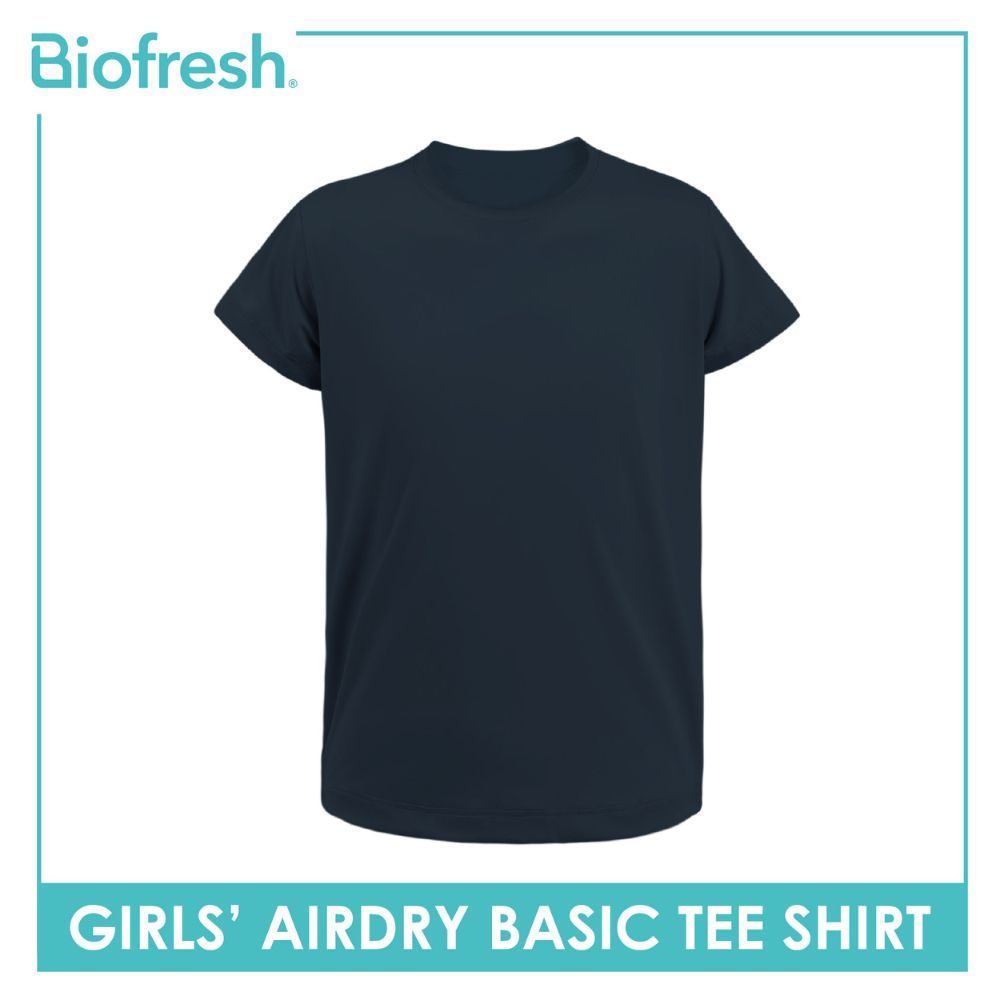Biofresh Active Kids Girls AirDry Basic Tee Shirt 1 piece MUGSR611