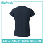 Biofresh Active Kids Girls AirDry Basic Tee Shirt 1 piece MUGSR611