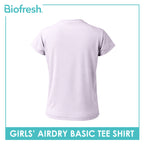 Biofresh Active Kids Girls AirDry Basic Tee Shirt 1 piece MUGSR611
