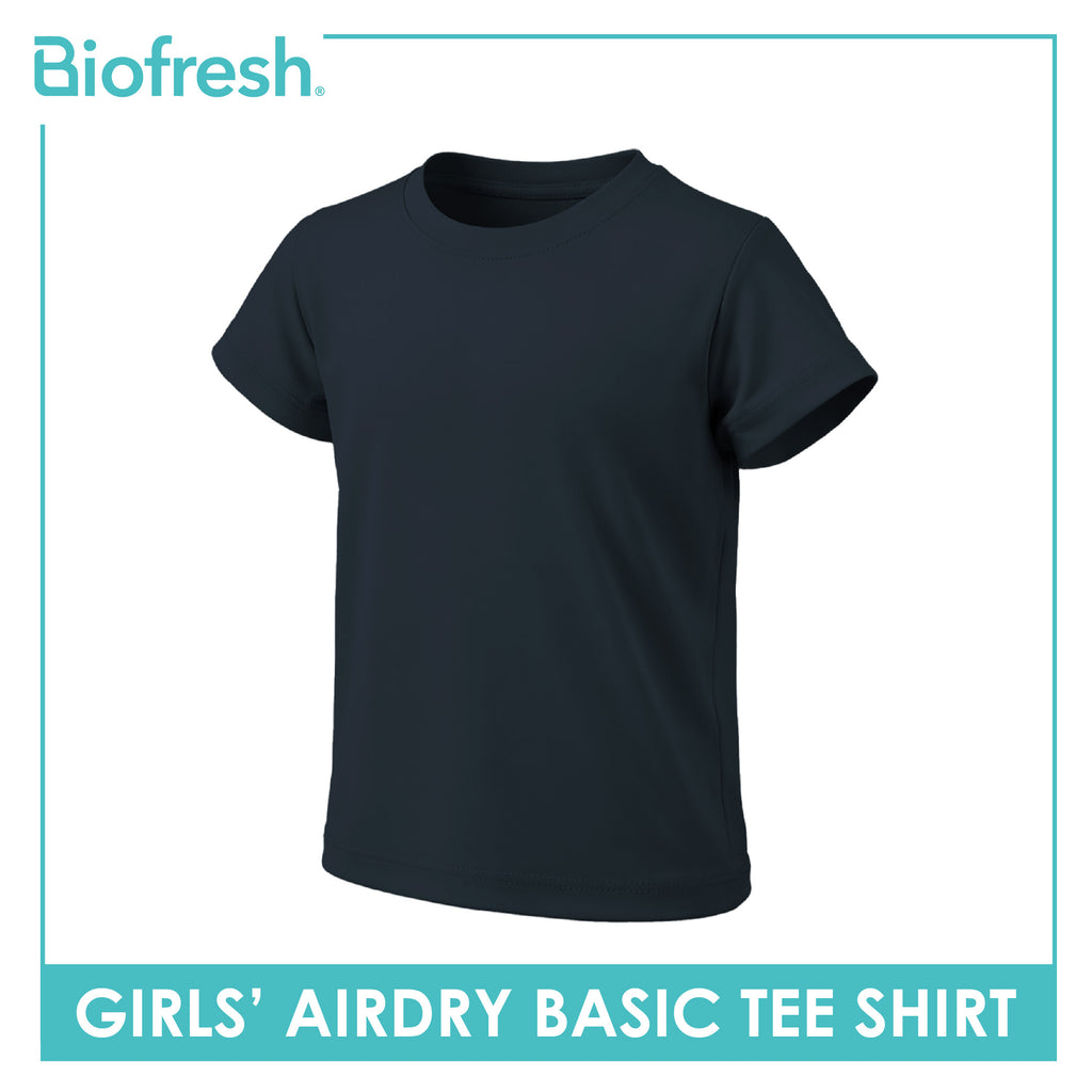 Biofresh Active Kids Girls AirDry Basic Tee Shirt 1 piece MUGSR611