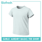 Biofresh Active Kids Girls AirDry Basic Tee Shirt 1 piece MUGSR611