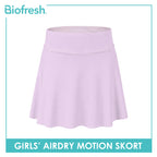Biofresh Active Kids Girls AirDry Motion Skort 1 piece MUGSK611