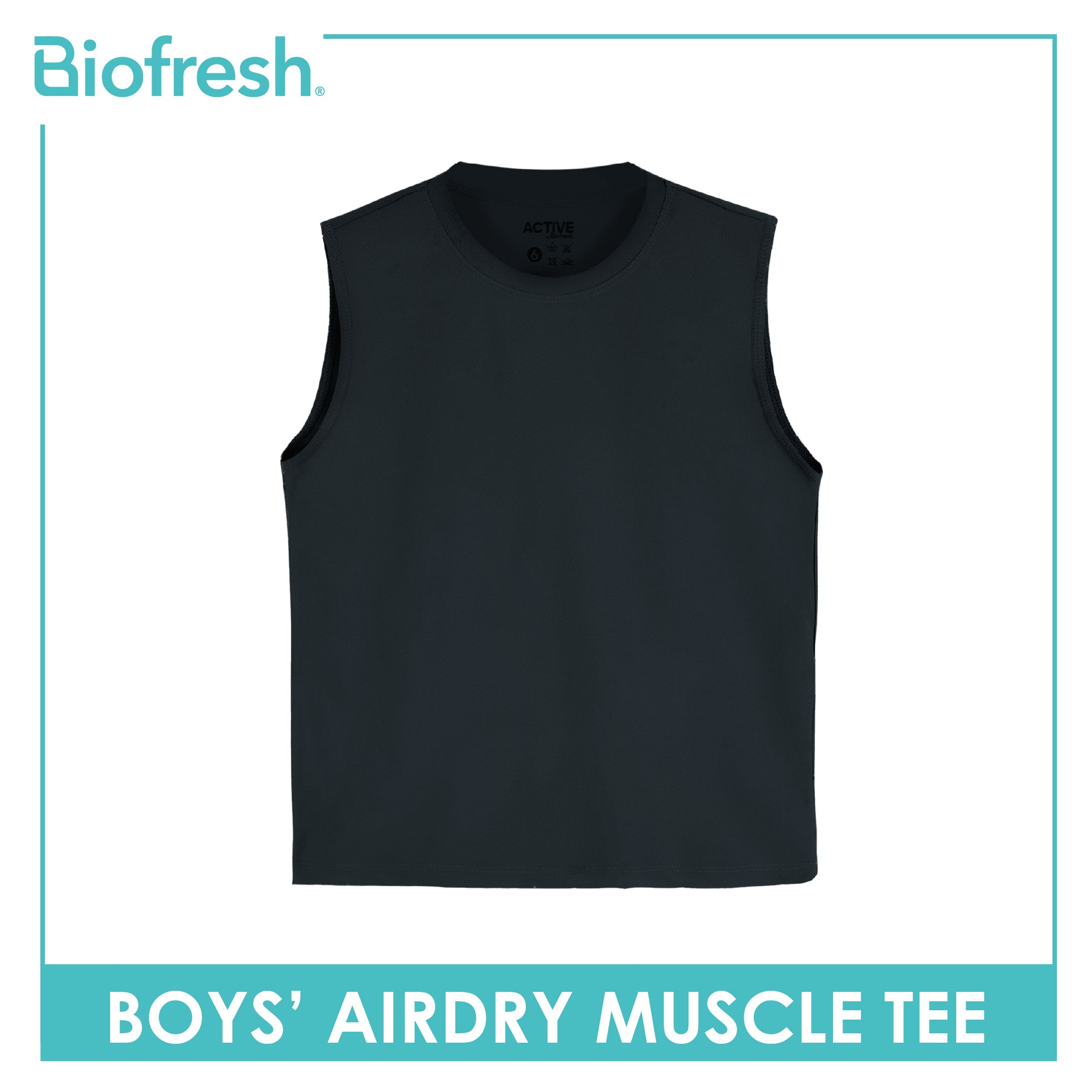 Biofresh Active Kids Boys AirDry Muscle Tee 1 piece MUBSM611