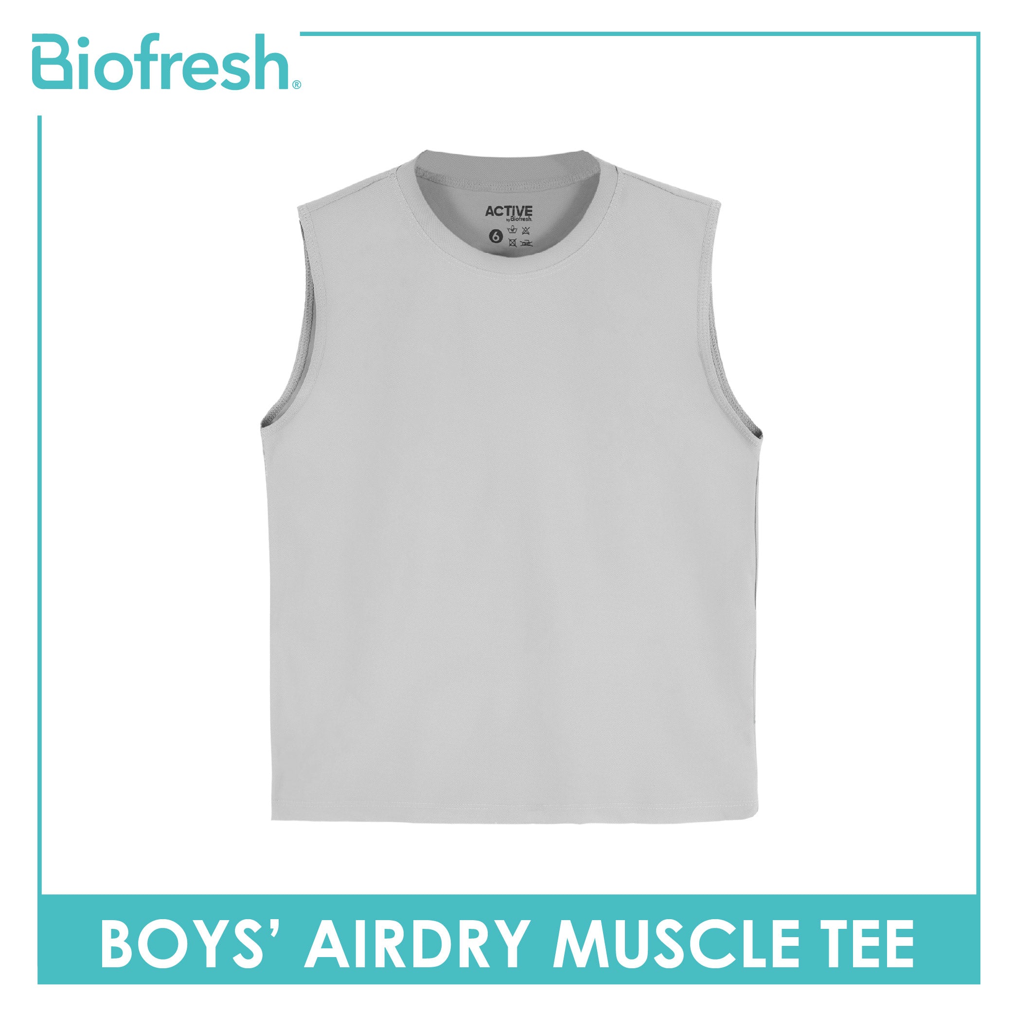 Biofresh Active Kids Boys AirDry Muscle Tee 1 piece MUBSM611