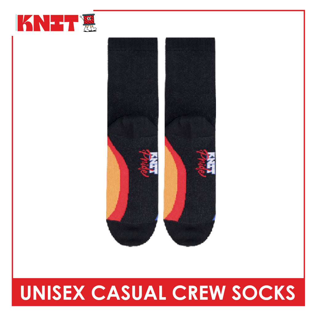 Knit | Pride Month Unisex Cotton Embroidered Thin Casual Crew Socks 1 pair KMCE621