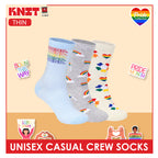 Knit | Pride Month Unisex Cotton Thin Casual Crew Socks 1 pair KMC621