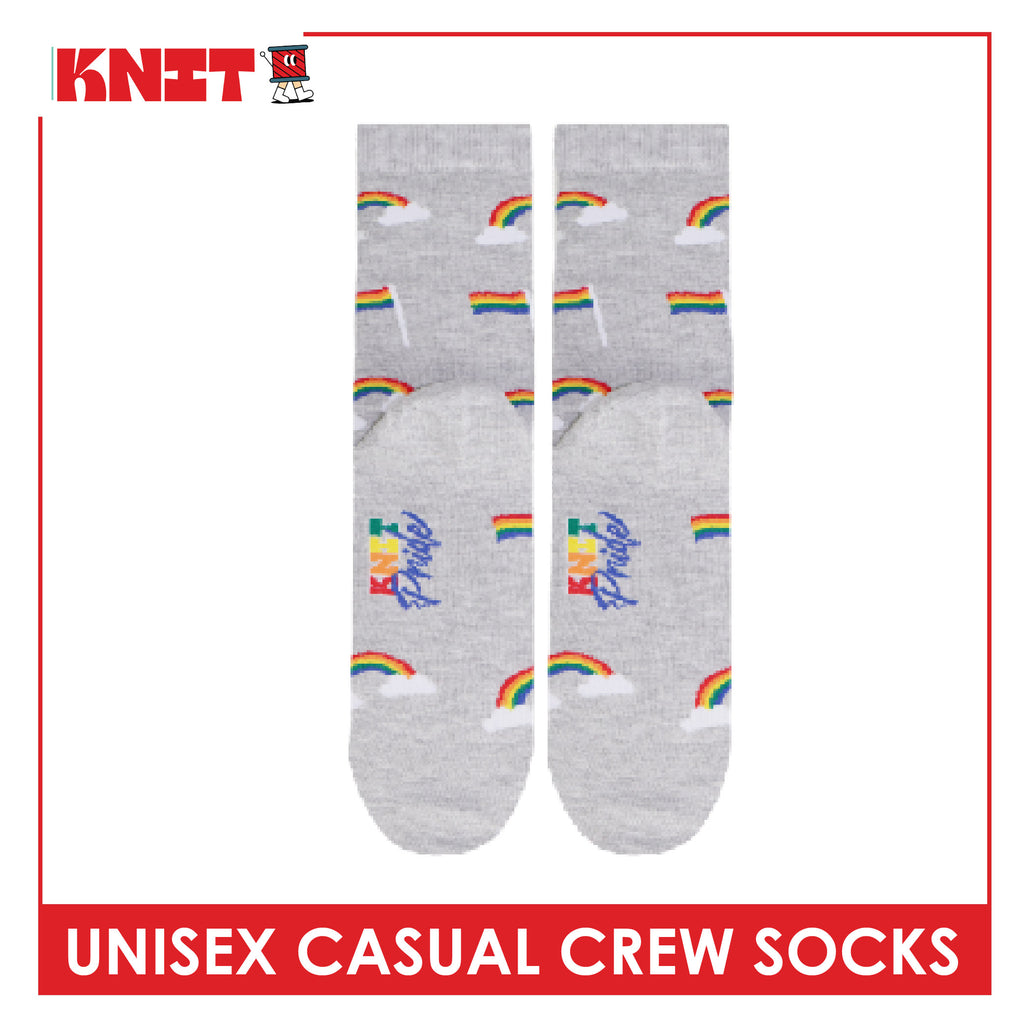 Knit | Pride Month Unisex Cotton Thin Casual Crew Socks 1 pair KMC621