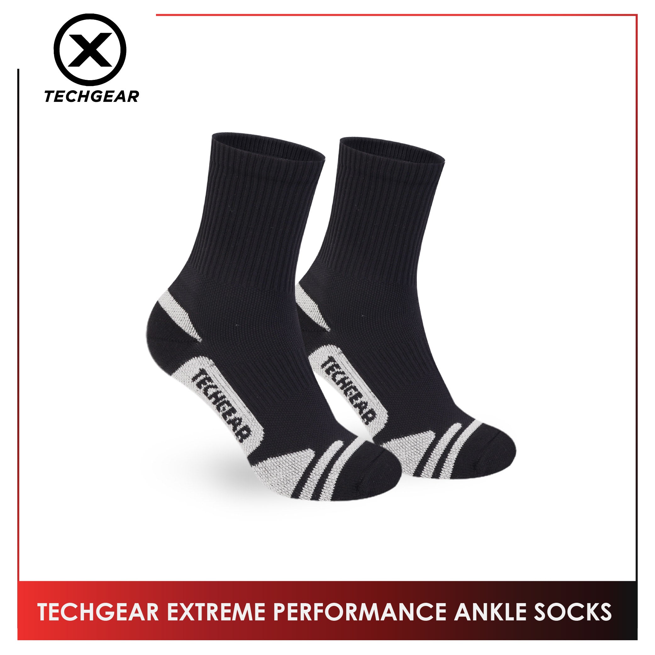 Burlington Ladies’ Techgear Extreme Performance Ankle Socks 1 pair TGLX611