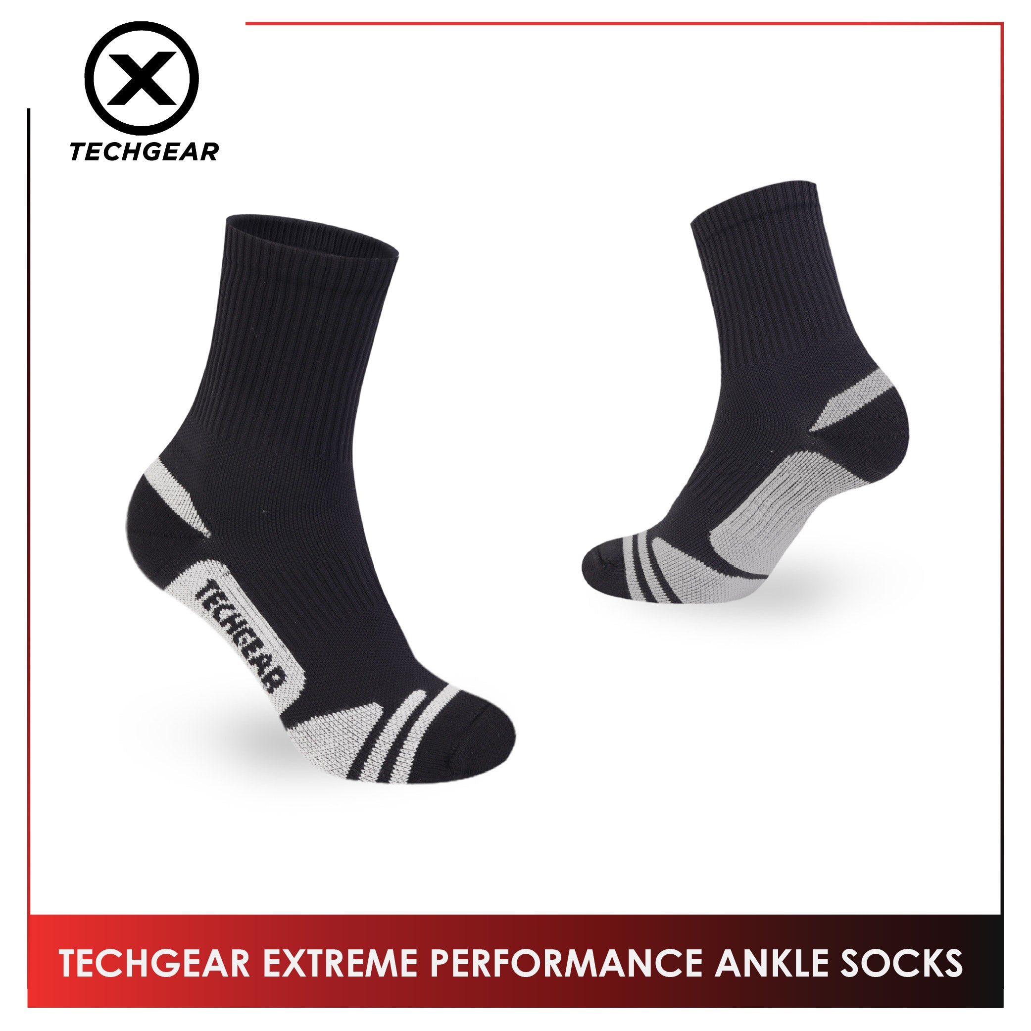 Burlington Ladies’ Techgear Extreme Performance Ankle Socks 1 pair TGLX611