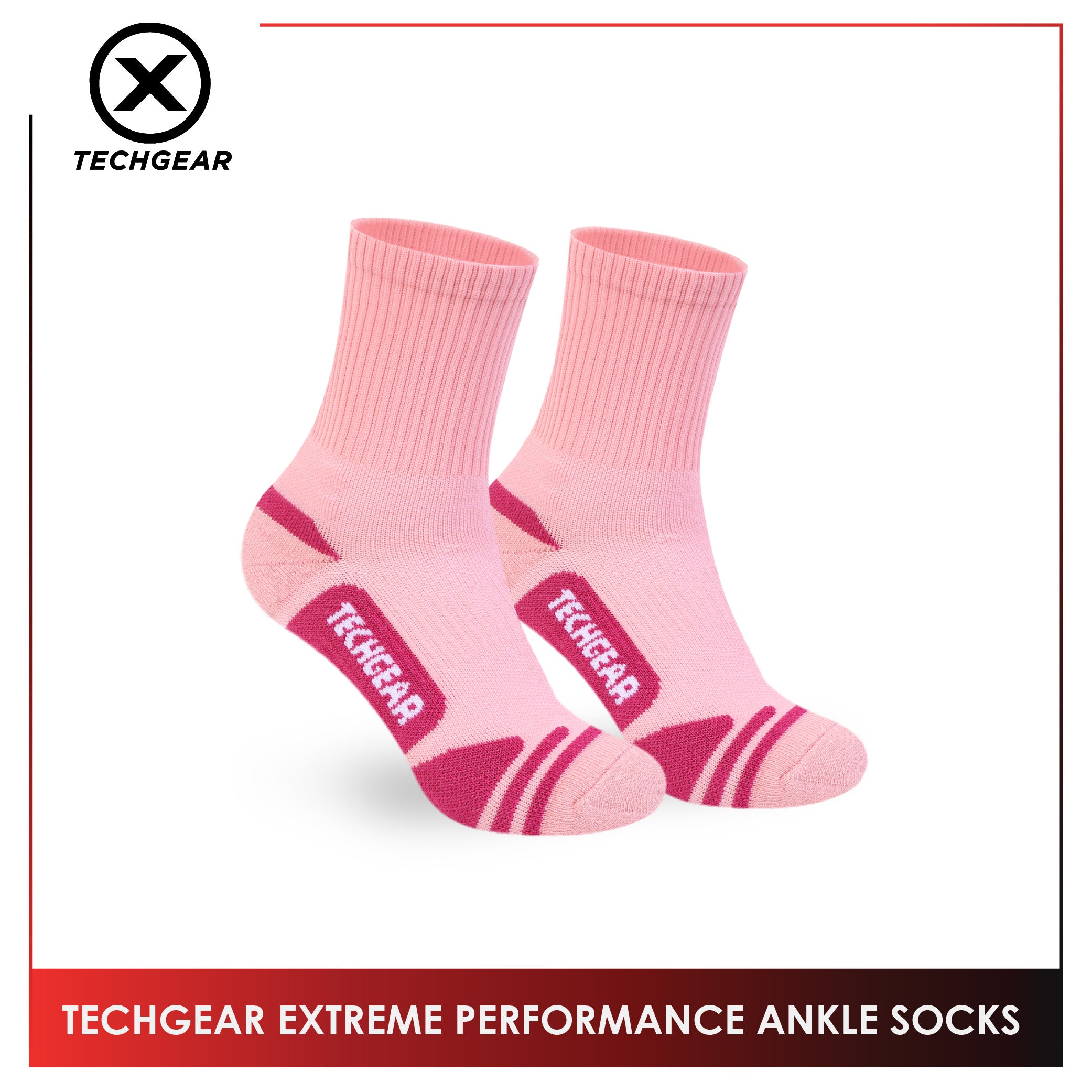 Burlington Ladies’ Techgear Extreme Performance Ankle Socks 1 pair TGLX611