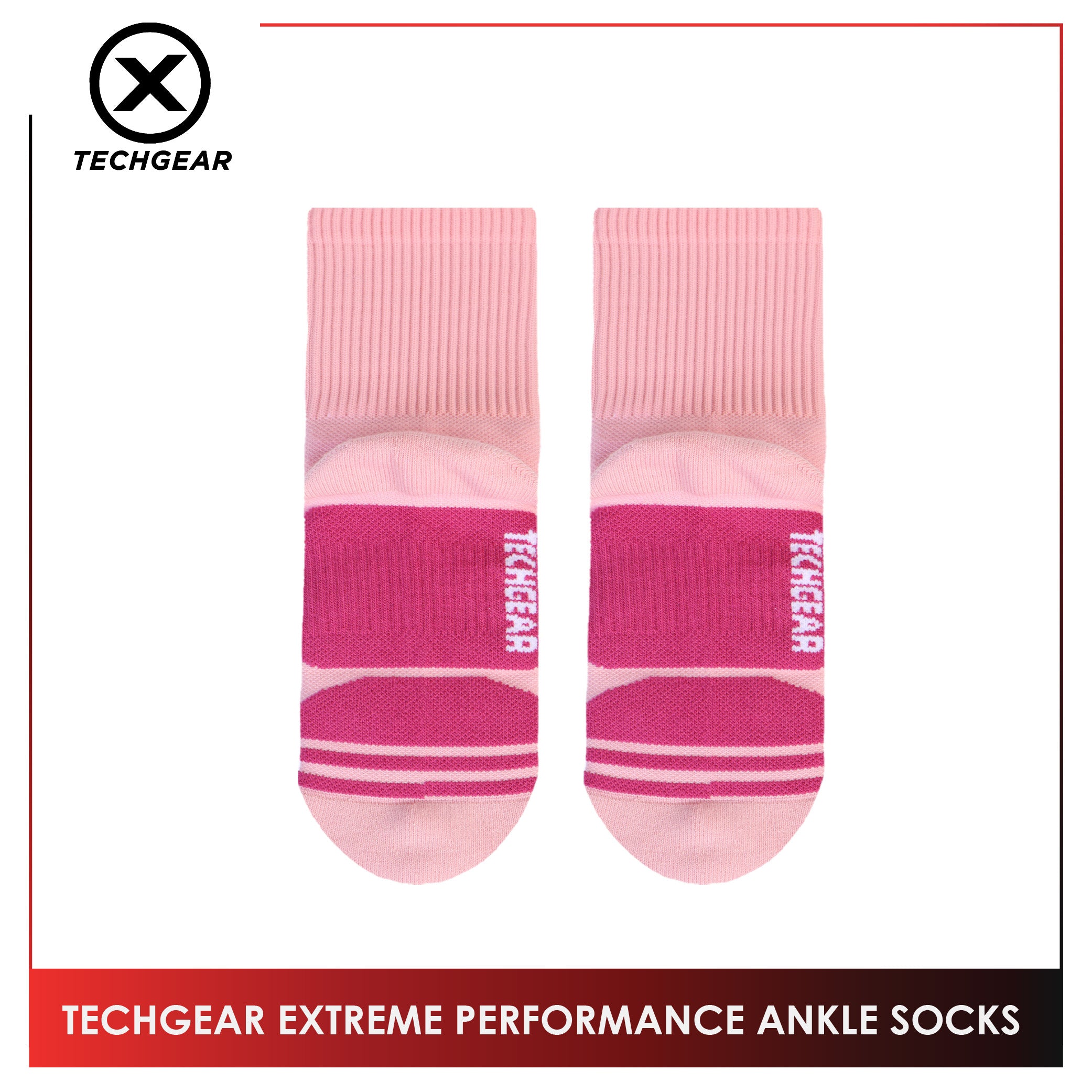 Burlington Ladies’ Techgear Extreme Performance Ankle Socks 1 pair TGLX611