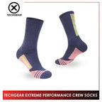 Burlington Men’s Techgear Extreme Performance Crew Socks 1 pair TGMX612