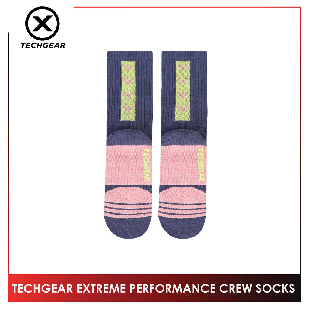 Burlington Men’s Techgear Extreme Performance Crew Socks 1 pair TGMX612